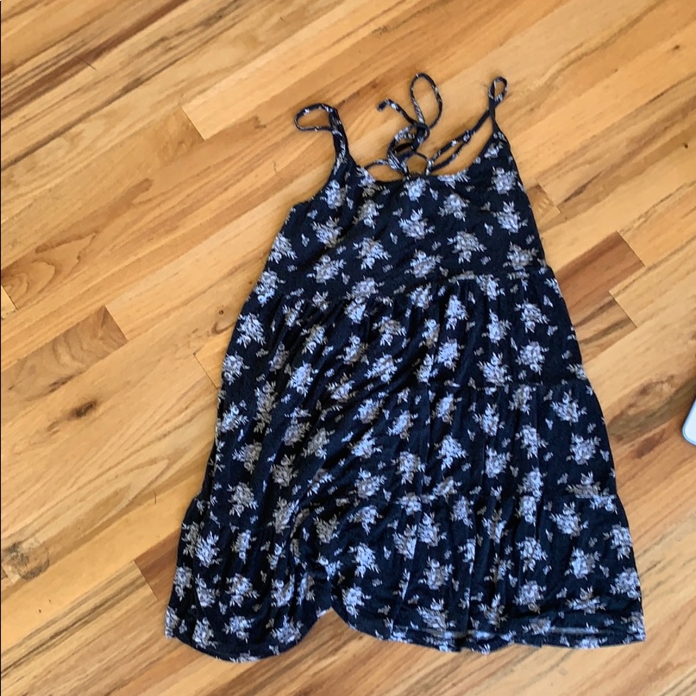 flowy floral dress
